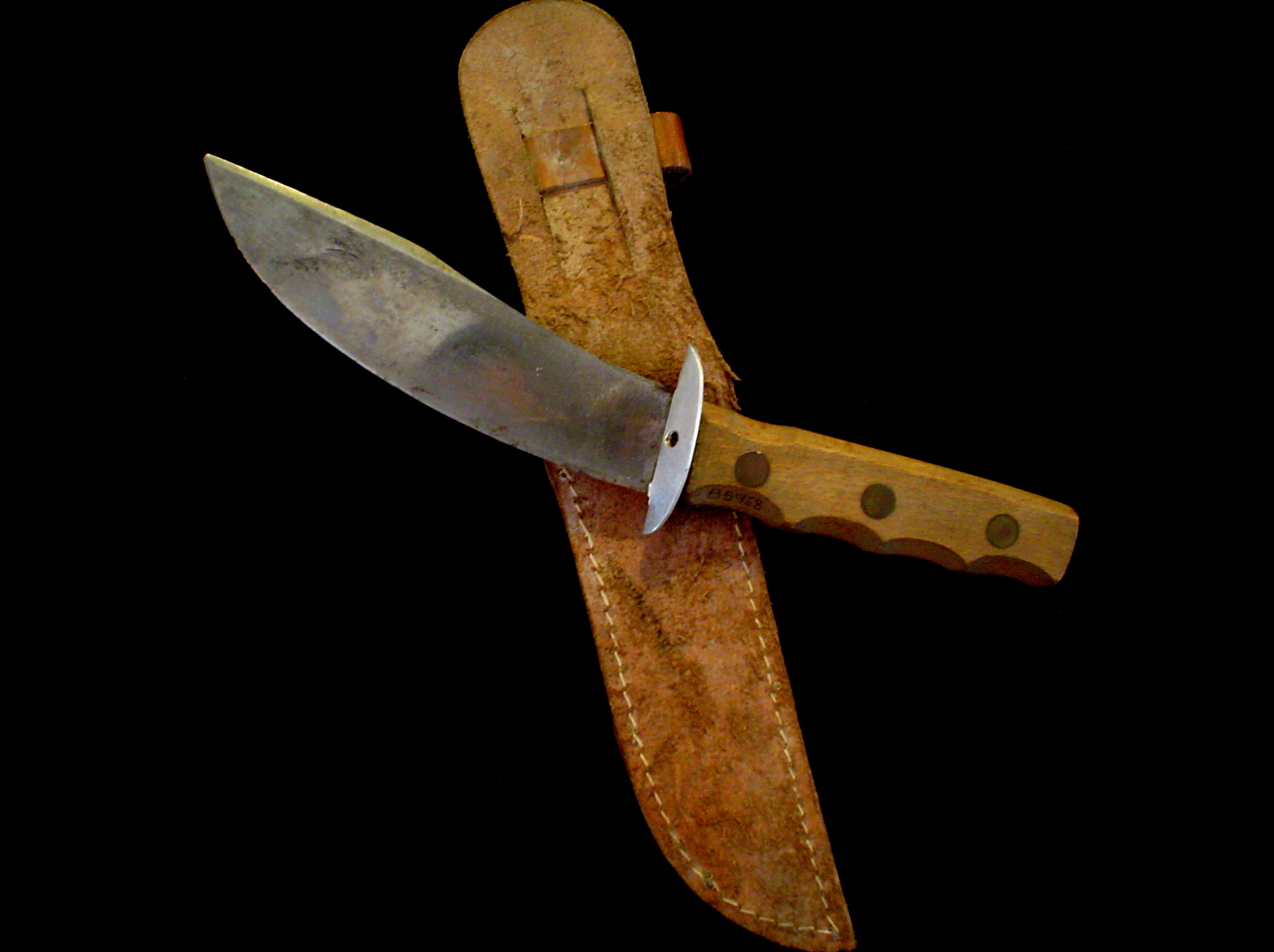 IDd--US WW2 Theater Fighting KnifeSimilar to FOSTER BROSMilitary 