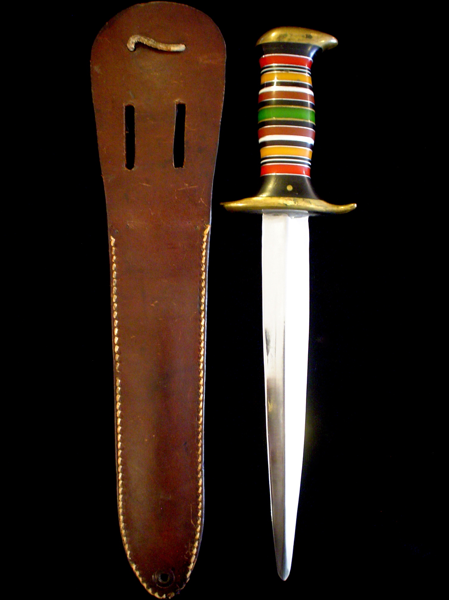 *PREMIUM* US WW2 Theater Home Front Combat Knife -Old Military Dagger