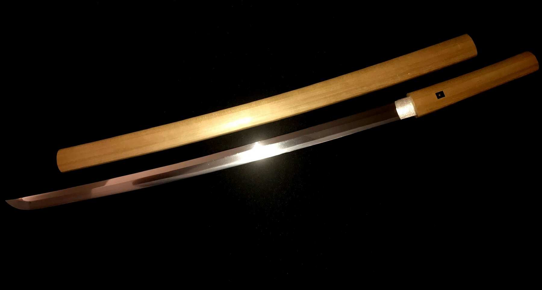 Japanese Magic Vajra Muramasa Samurai Sword Crucible Melting Steel Blade  #3635