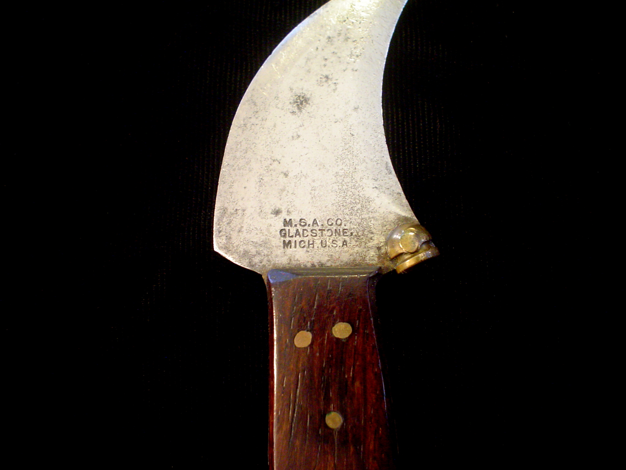 Rare Antique Marbles MSA Handy Fish Knife -Old M.S.A. Collection
