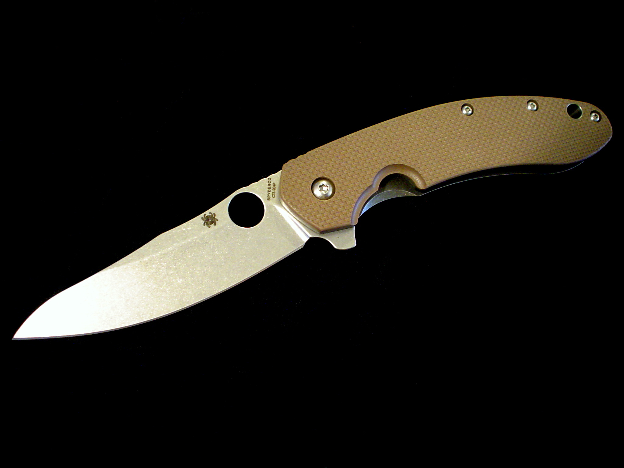 NEW in Box Spyderco C156GPBN Brad Southard Folder -C156 Knife -G10/TITANIUM  | St Croix Blades