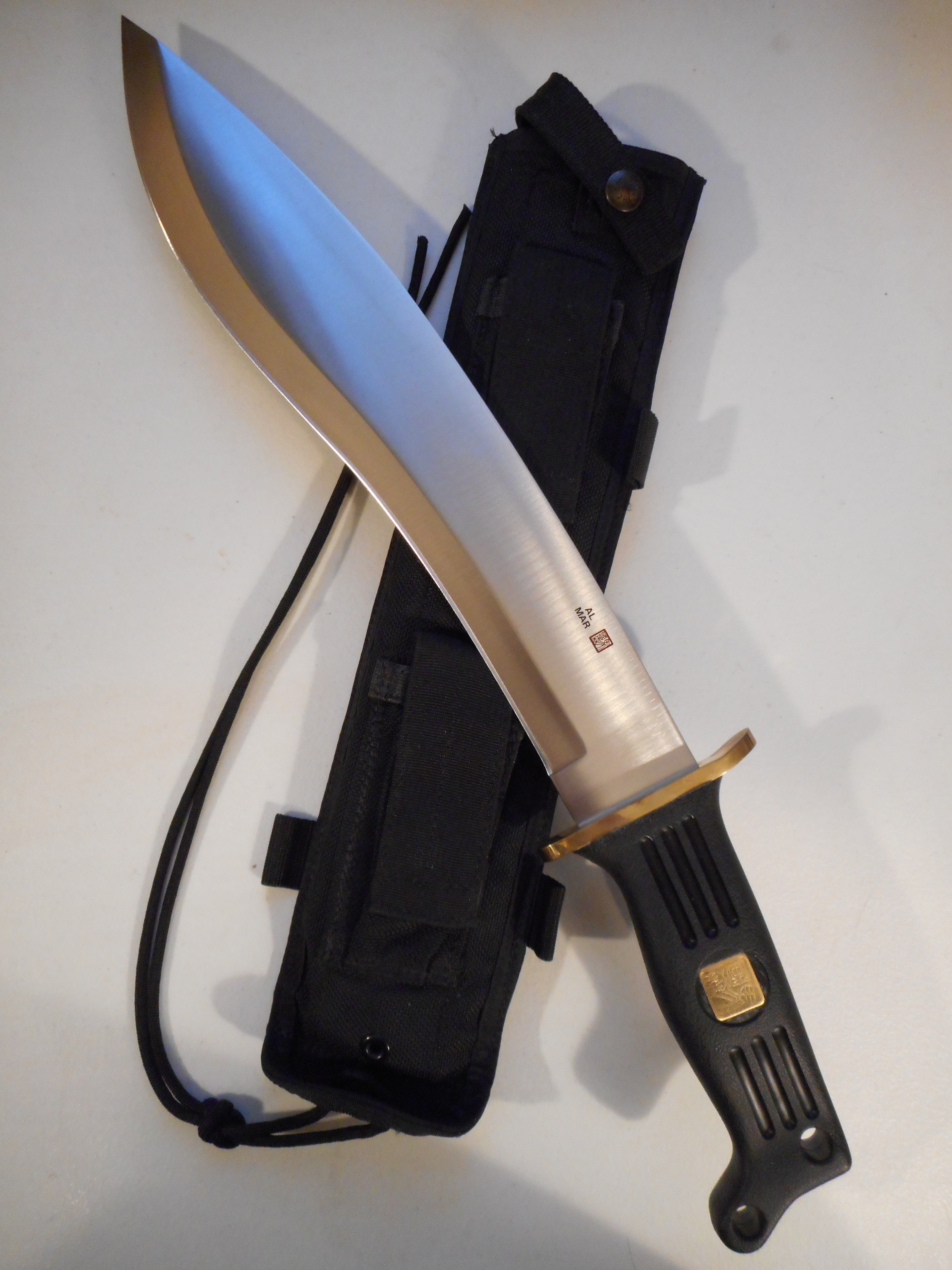 FIRST/PRE-PRODUCTION Al Mar 4011 Pathfinder Kukri Machete Knife -Old | St Croix Blades