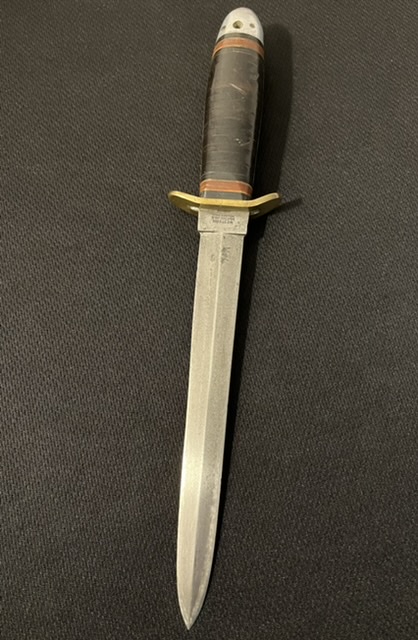 WW2 Western L76 Stiletto -RARE Double-edged Dagger -Theater-modified ...