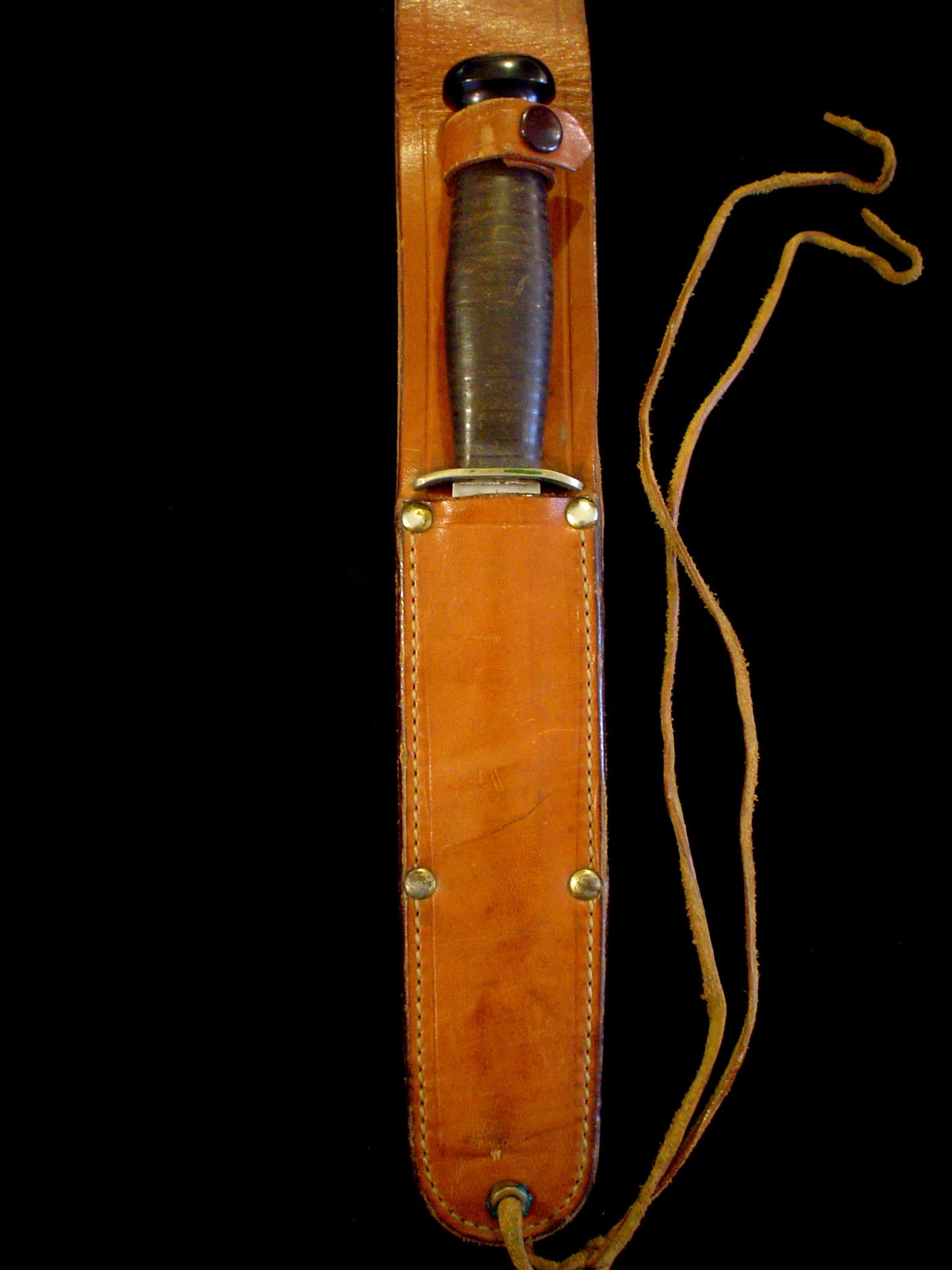 Vtg Us Ww2 Case Xx Stiletto W Rare V42 Type Long Sheath Fighting Knife Collection Dagger Stilletto St Croix Blades