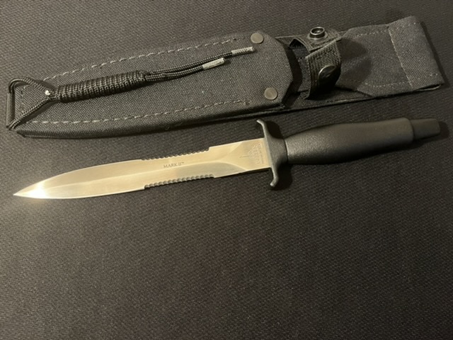1998 Gerber Mark Ii Fighting Knife Mkii N1208slw St Croix Blades