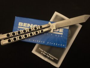 Benchmade 47 Bali-Song Butterfly Tanto Introduction Collector Knife -June 2001 -RARE