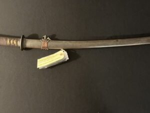RAREST Manchurian Mounts! MANTETSU Japanese WW2 Army Officer Sword -th