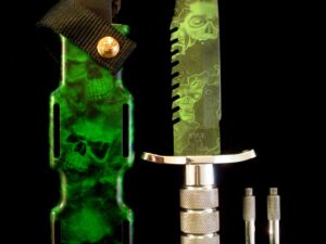 Rare ZOMBIE KILLER! Buck 184 CUSTOM SHOP Buckmaster SEAL Knife By Joe Houser