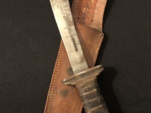 WW2 L Baker Custom Fighting Knife -US WWII Combat Dagger Collection/Leo—ID’d ‘44