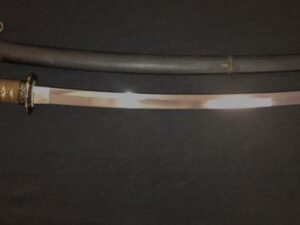 IKKANSAI KUNIMORI Japanese WW2 Army Sword -AntiqueWWII Samurai/Gendaito/Yasuhiro