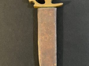 Australian-made US WW2 Large V44 Brass Knucks Ranger Fighting Knife -Knuckle