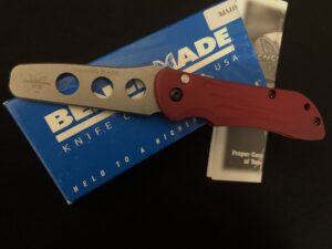 PROTOTYPE Benchmade 9100T Auto Stryker LE Trainer Knife -9100 Training APRIL 2001