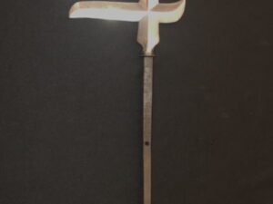 RARE Japanese Katakama Yari Spear Point -Antique Kama Kamayari -SIGNED