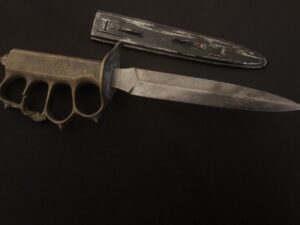 1918 US WWI/WWII LF&C Mark 1 Trench Knife -WW2 L F & C Mark I Knuckle