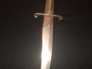 US WW2 NICHOLS Fighting Knife -Antique/Combat/Collection -Buffalo Nickel