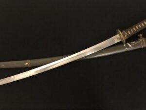 Japanese WW2 Army Sword -Antique/Old WWII Samurai/Gendai/Gendaito -KUNITOSHI