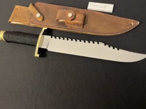 Voorhis Custom RAMBO FIRST BLOOD Survival Fighting Knife 17”+