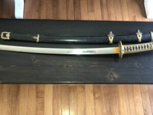 Japanese WWII Navy Sword -DESIRABLE Tenshozan Naval Forge -WW2 Katana -IJN Collection/th