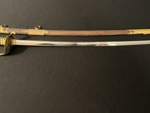 Antique WW2 Japanese Naval Dress Sword -Old WWII/IJN/Samurai/Navy/SHARKSKIN Saya