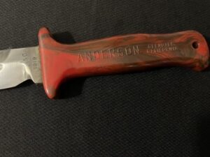 Anderson US WWII Fighting Knife -Patton Sword Blade -LF&C 1919 -Glendale USA