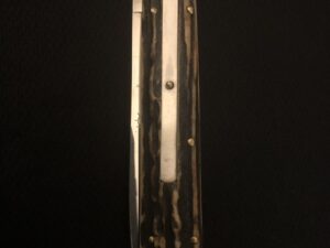 10” Hubertus Stag Springer -Solingen Knife -Leverlock Stiletto -db