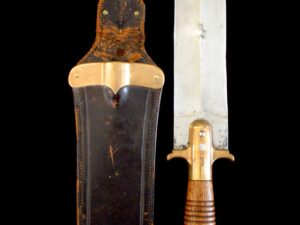 ID’d 1880 U.S. Springfield Armory Hunting Knife & Watervliet Arsenal Scabbard
