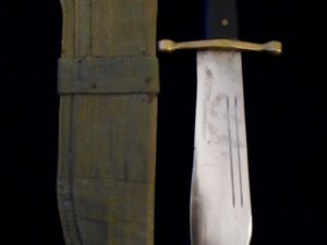 ID’d Marsden Machine Australian/US WW2 V44 Survival Fighting Knife/Aussie