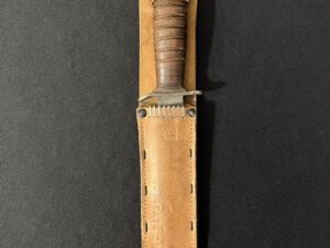 Rare BOKER M3 Knife -US WW2 -DOUBLE TANG -Blade-marked/WWII -USM3 w/L&C M6 1943