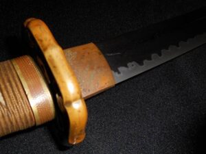 Nihonto—OTA CHIKAHIDE Japanese WW II Army Sword -Old/Antique/WW2 Samurai Katana