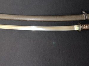 MASANAGA—Japanese WW2 Samurai Army Sword -1944 Mount/Type 3 Gendai Smith w/ties to Minatogawa Shrine