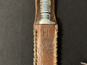 US CASE WWII Knife -Rare US WW2 -Pin-up Girl Sheath -Theater/Military Collection