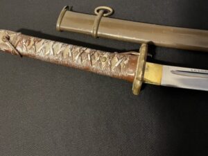 Japanese Samurai Army NCO Sword -Army Officer -MATCHING/Antique/Old WW2