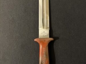 Anderson US WW2 Fighting Knife -Rare UNFINISHED -Patton Sword Blade LF&C 1919