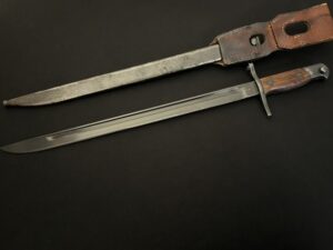 Japanese WWII Bayonet -Type 30 Arisaka -Toyoda Loom Works -WW2—MINT BLADE!—th