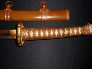 RARE Japanese Samurai Sword TYPE 94 WW II IJA Army Shin-gunto -PAPERED JO SAKU