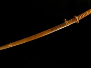 SIGNED—WW2 Japanese Army Officer Samurai Sword -Old/Antique Katana Collection