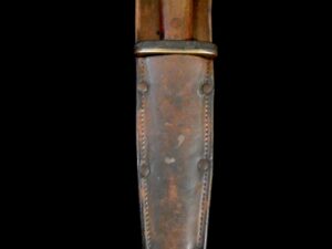 Wood Handle US WW2 Kennedy Bros Arms Fighting Knife -St Paul