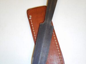 Rare US WW2 Knife-Crafters Throwing/Fighting Knife w/Sheath -Phila PA/Collection