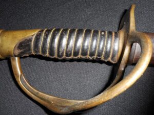 EARLY DATE 1859—Antique US Civil War M1860 Union Light Cavalry Sword -AMES/Old