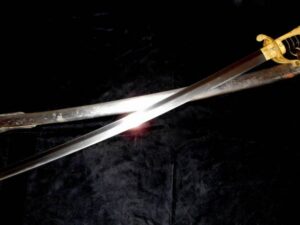 RARE WW II Japanese Territory MONGOL MILITARY GOVERNMENT Sword -Katana/Samurai