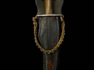 Rare Pilot ACE ID’d-US WW II NICHOLS Fighting Knife w/ALFRED CORNISH Sheath -WW2