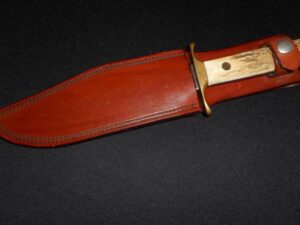 Script LILE Bowie Knife -Russellville Arkansas 1870 1970 Anniversary -James B