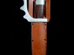 RARE VARIANT Vtg US WW2 Shipley Knuckle Knife -Fighting Collection -C.P. Kansas City