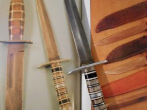 SILVEY BOOK KNIFE—US WW2 Theater Fairbairn-Sykes Stiletto Fighting