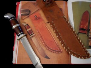 SILVEY BOOK KNIFE—US WW2 Theater Fighting/Combat -Vtg Military Collection