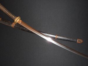 Japanese WW II SOUTH MANCHURIAN RAILWAY Sword -Old Samurai -PROTOTYPE MANTETSU