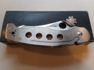 RARE Spyderco -COLLECTOR CLUB- C70PSTI ATR TITANIUM Knife -Vtg Collection/C70