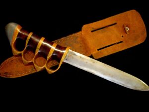US WW2 Shipley Knuckle Knife -Fighting/Combat Collection/C.P. Kansas City