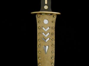 RARE US WW2 Earnest Mooney WARTHER Custom Fighting Knife -E Dover O