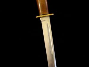 RARE COCOBOLO Hndl US WW2 Western L-77 Stiletto Fighting Collection Knife/L77